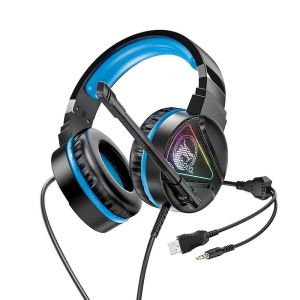 HOCO GAMING Drift-Kopfhörer W104 für virtuelle Spiele blau