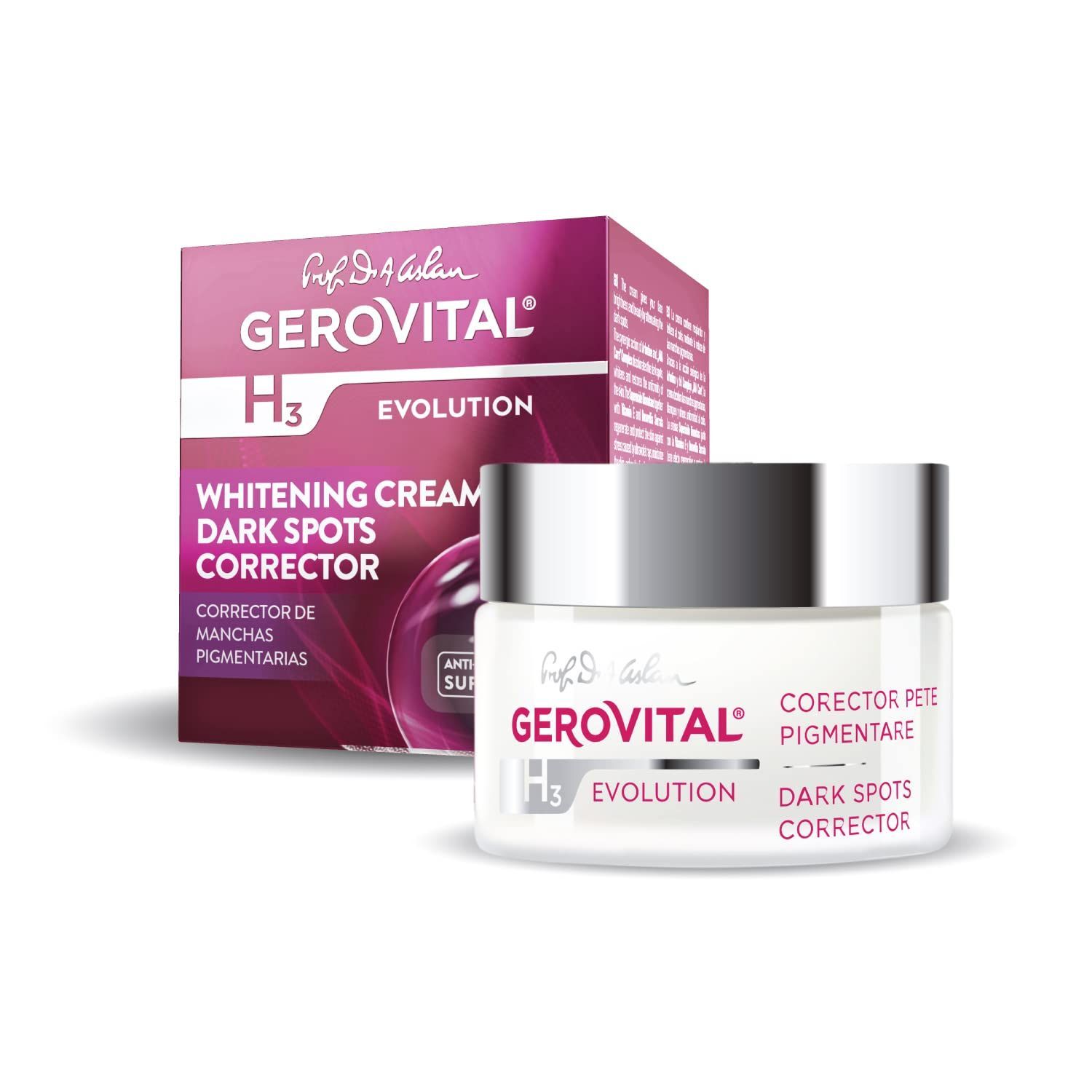 Gerovital H3 Evolution Antipigmentflecken Dark Spot Corrector Inhalt 50ml
