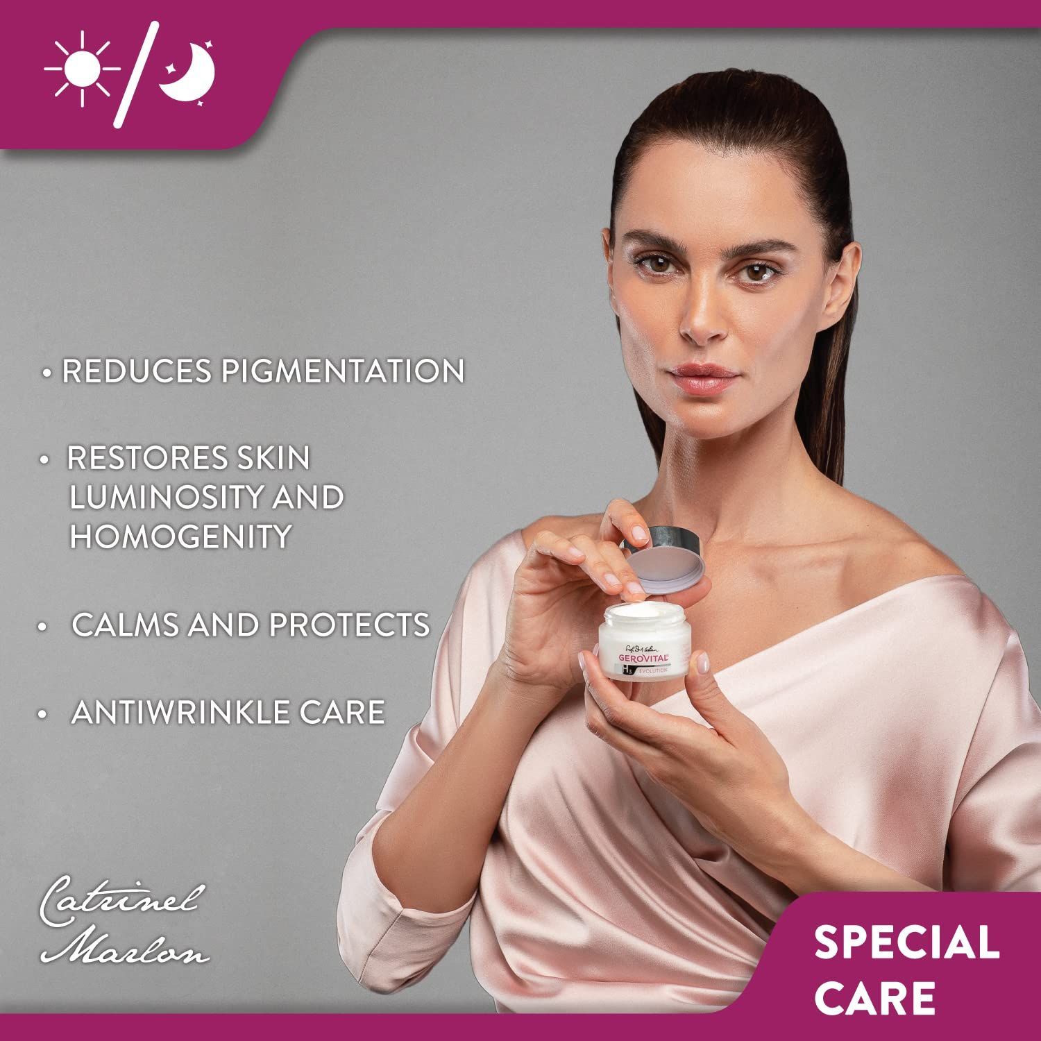 Gerovital H3 Evolution Antipigmentflecken Dark Spot Corrector Inhalt 50ml – Bild 2