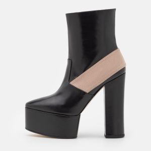 N°21 BOOTS Damen High Heel Stiefelette in black, Große EU 39