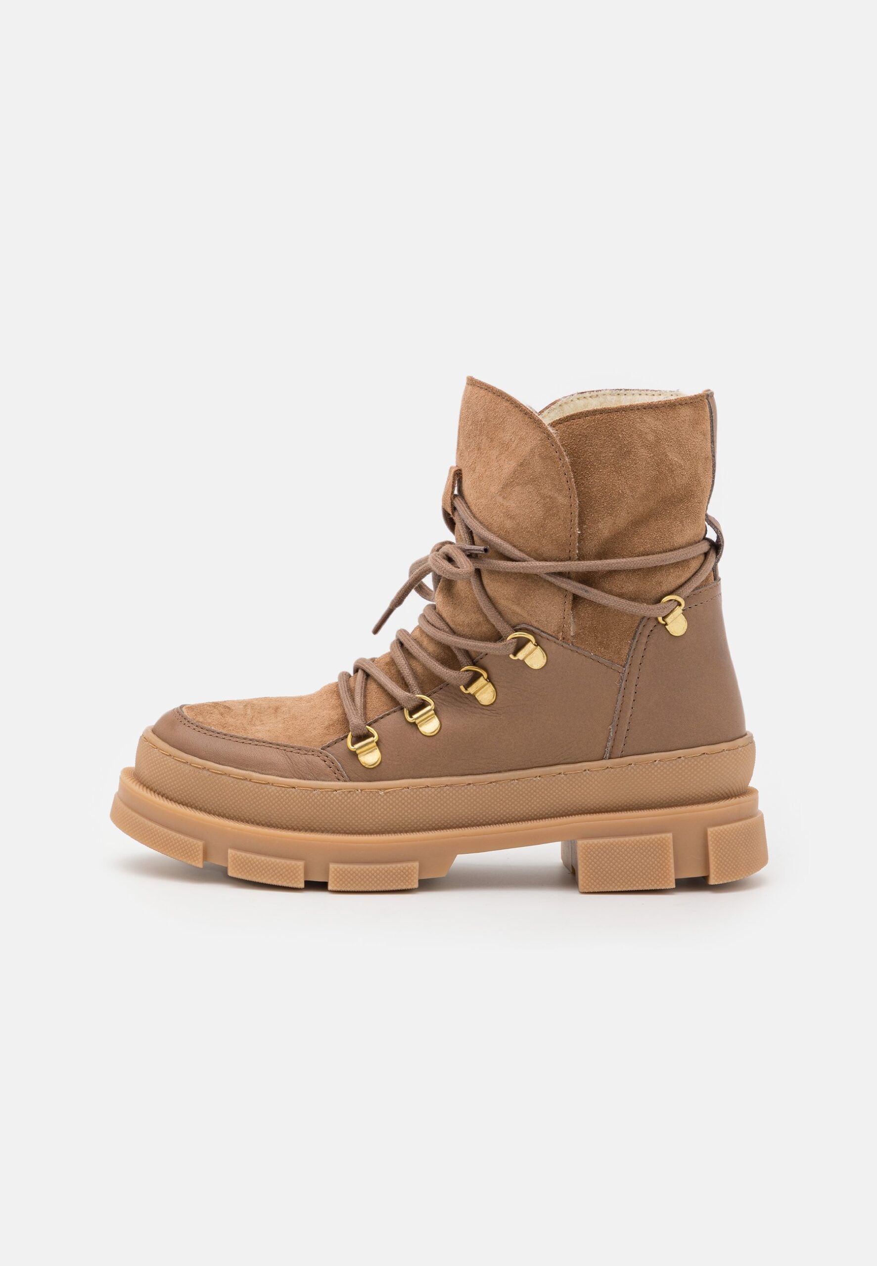 Pavement KIARA - Damen Snowboot/Winterstiefel in tan, Große EU 39