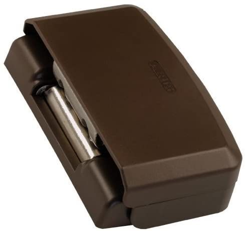 Abus Türaushebesicherung Scharnierseitensicherung TAS112, braun – Bild 2