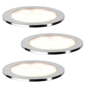 Paulmann 93828 Spec Einbauleuchten-Set Allround rd IP67 LED 4000K 3x0,7W