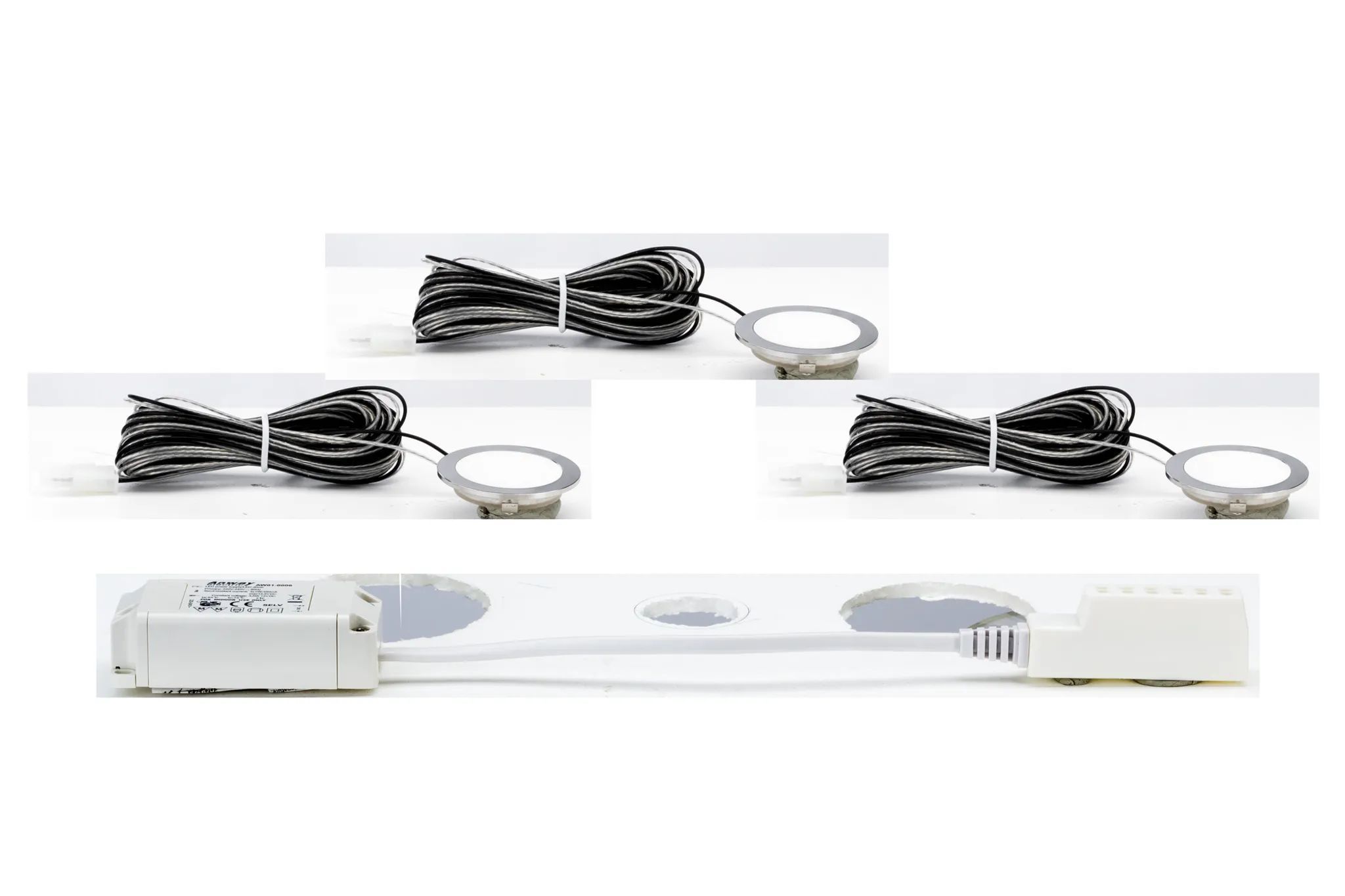 Paulmann 93830 Special Einbauleuchten-Set Allround rd IP67 LED 2700K 3x0,7W – Bild 6