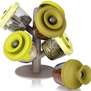 Tomorrow's Kitchen (bislang Vacu Vin) Popsome Kräuter, Gewürzspender 6er Set,...