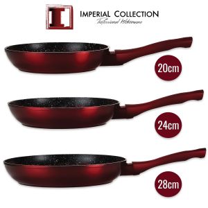 Imperial Collection IM-CP32M: Krepppfanne mit Antihaftbeschichtung aus Schwar...