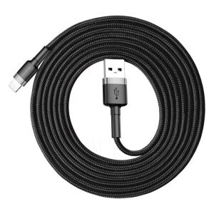 BASEUS Kabel USB Cafule passt für iPhone 1,5A 2 Meter rot CALKLF-C09
