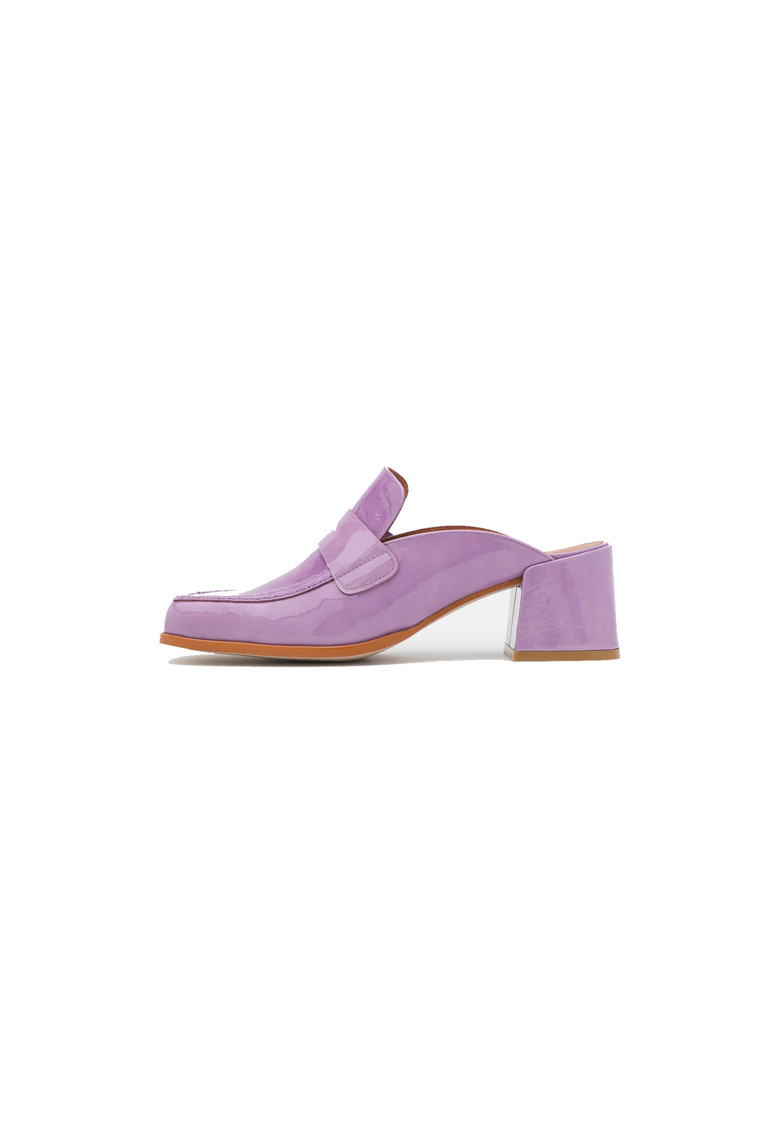 ÁNGEL ALARCÓN Damen Pantolette hoch in Purple, Größe EU 42